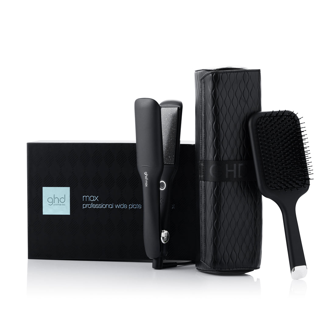 ghd Max Gift Set - Wide Plate Hair Straightener