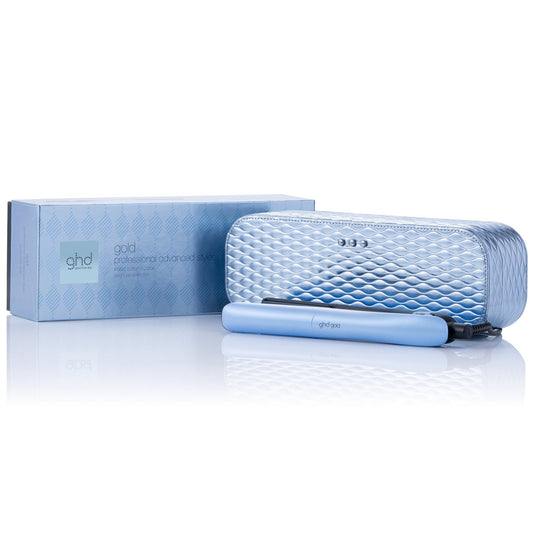 ghd Gold Limited-Edition Gift Set - Hair Straightener in Icy Blue