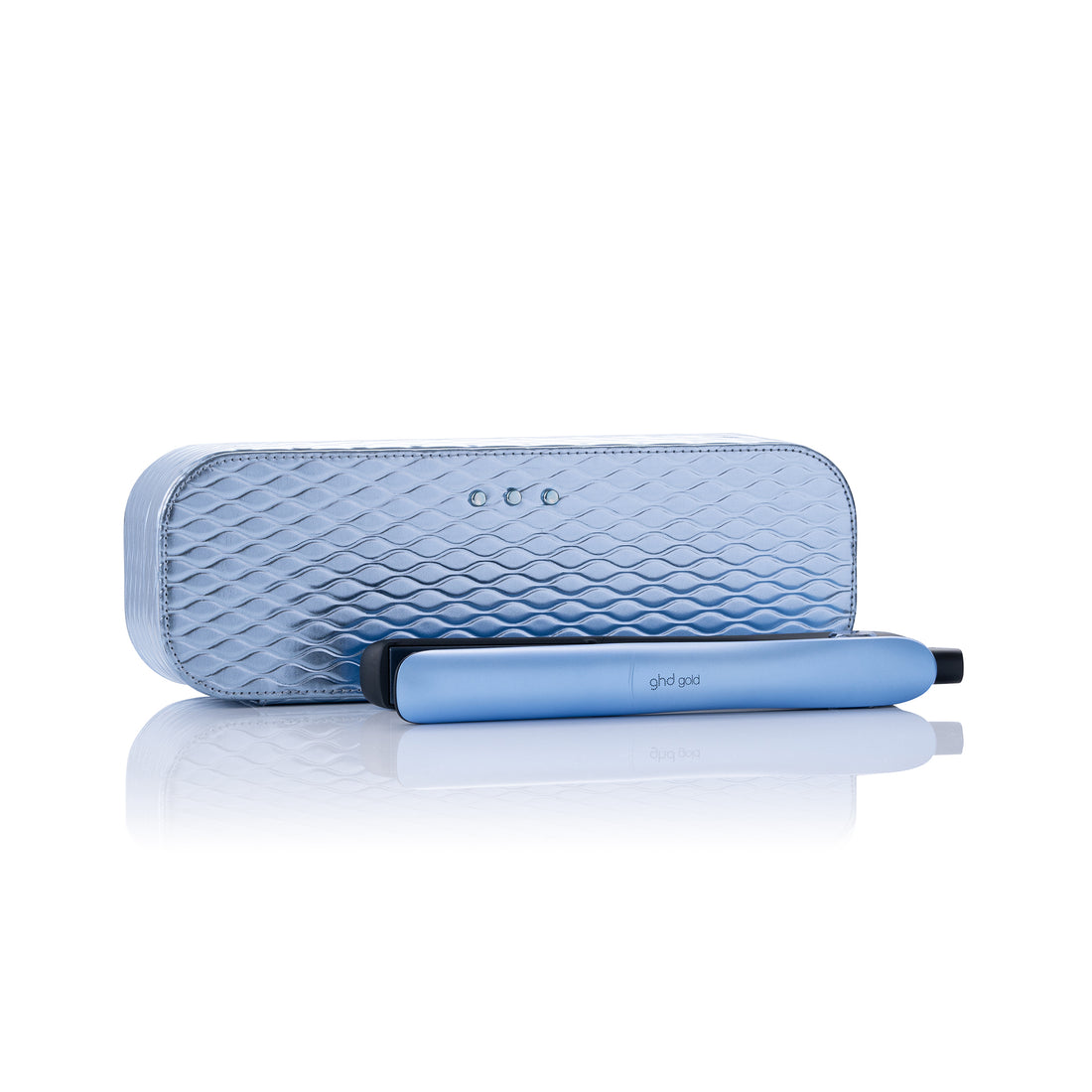 ghd Gold Limited-Edition Gift Set - Hair Straightener in Icy Blue