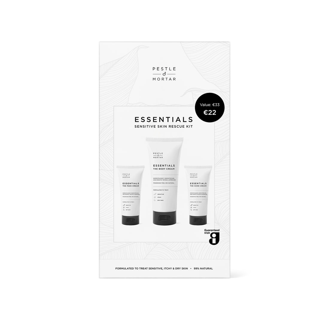 Pestle & Mortar ESSENTIALS – SENSITIVE SKIN RESCUE KIT