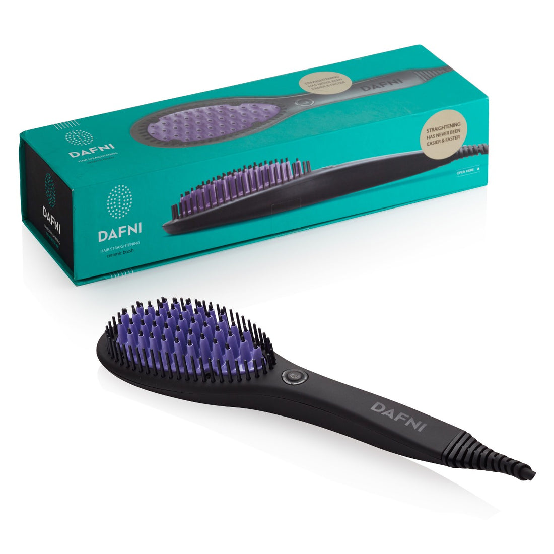 DAFNI Hair Straightening Ceramic Brush