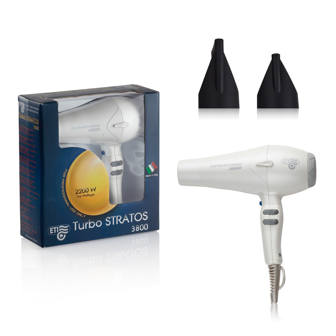 ETI Turbo Stratus 3800 Hairdryer White